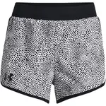 Under Armour FLY BY PRINTED SHORT Dievčenské šortky, čierna, veľkosť XL