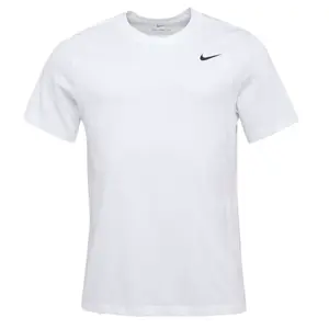 Nike DRY TEE DFC CREW SOLID M Pánske tréningové tričko, biela, veľkosť