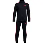Under Armour UA KNIT TRACK SUIT Chlapčenská  športová súprava, čierna, veľkosť M