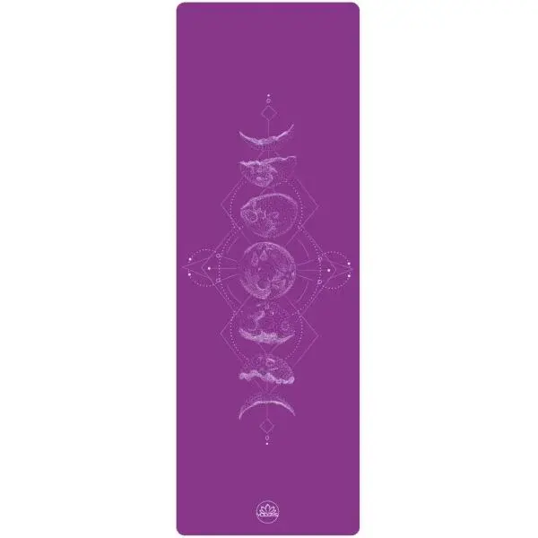 YOGGYS LARGE TOWEL NA JÓGU MOON PHASE Uterák na jogu, fialová, veľkosť