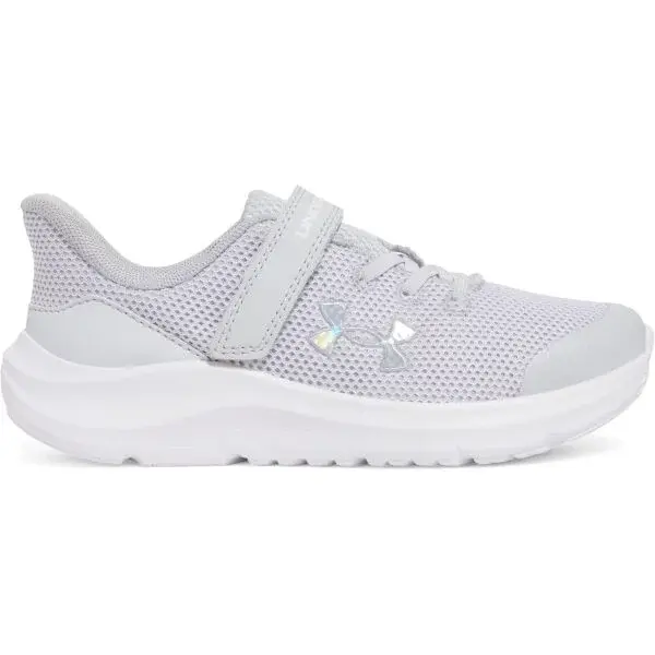 Under Armour GPS PURSUIT 4 AC Detská bežecká obuv, sivá, veľkosť 29.5