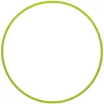 Fitforce HULA HOOP 80 Gymnastická obruč, zelená, veľkosť