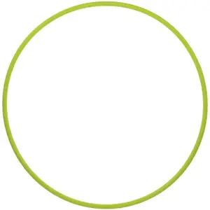 Fitforce HULA HOOP 80 Gymnastická obruč, zelená, veľkosť