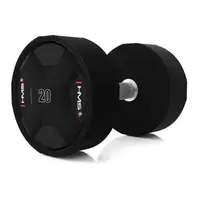 HMS HPC 20 KG Jednoručná činka, čierna, veľkosť 20 KG