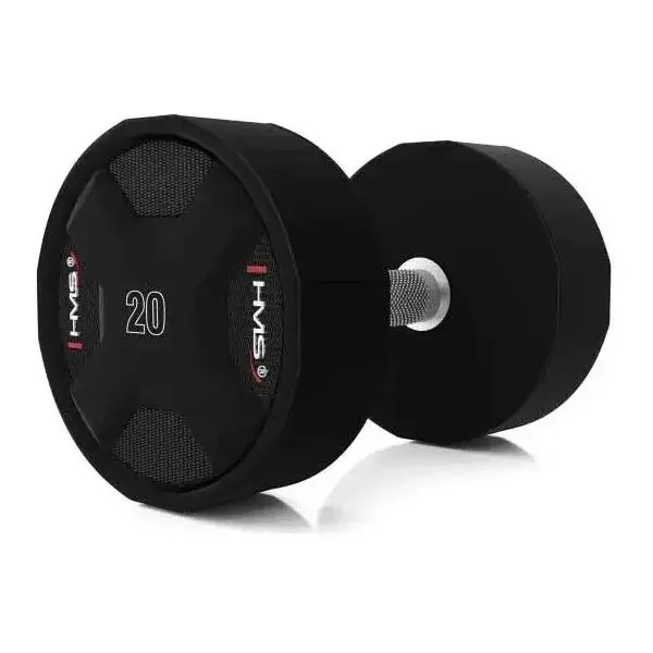 HMS HPC 20 KG Jednoručná činka, čierna, veľkosť 20 KG