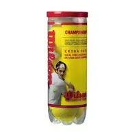 Wilson CHAMP XD TBALL 3 BALL CAN Tenisové loptičky, žltá, veľkosť