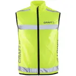 Craft SAFETY VEST Funkčná bezpečnostná vesta, reflexný neón, veľkosť