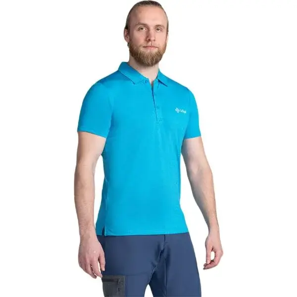 KILPI OLIVA Pánske polo tričko, svetlomodrá, veľkosť