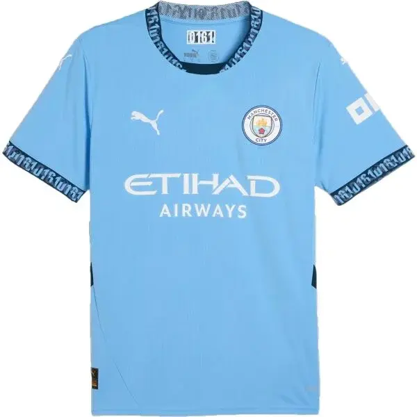 Puma MANCHESTER CITY FC HOME JERSEY REPLICA Pánsky futbalový dres, svetlomodrá, veľkosť