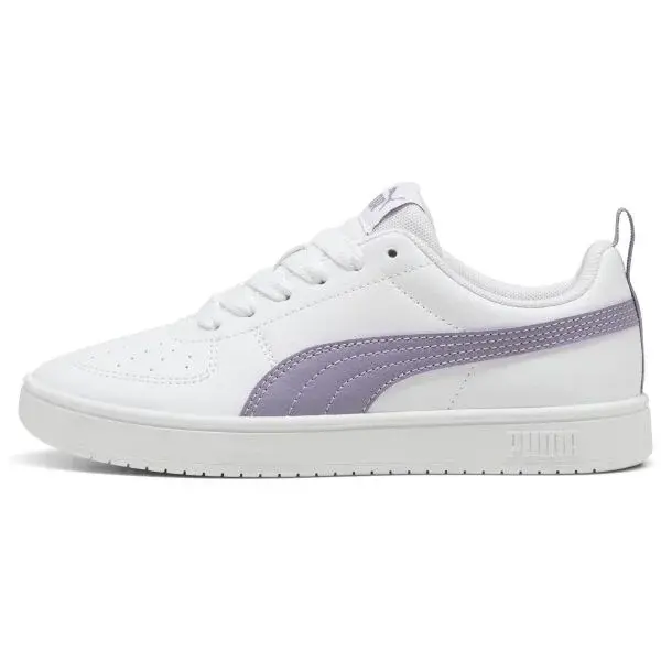 Puma RICKIE JR Detská obuv na voľný čas, biela, veľkosť 38.5