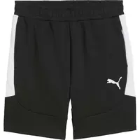 Puma TEAMEVOSTRIPE SHORTS Pánske šortky, čierna, veľkosť