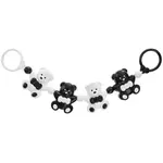 AKUKU BEARS Detská hrkálka, biela, veľkosť