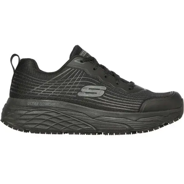 Skechers MAX CUSHIONING ELITE - RYTAS Pánska pracovná  obuv, čierna, veľkosť