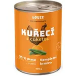 LOUIE KURACIE S CUKETOU 400 G Konzerva pre psov, oranžová, veľkosť
