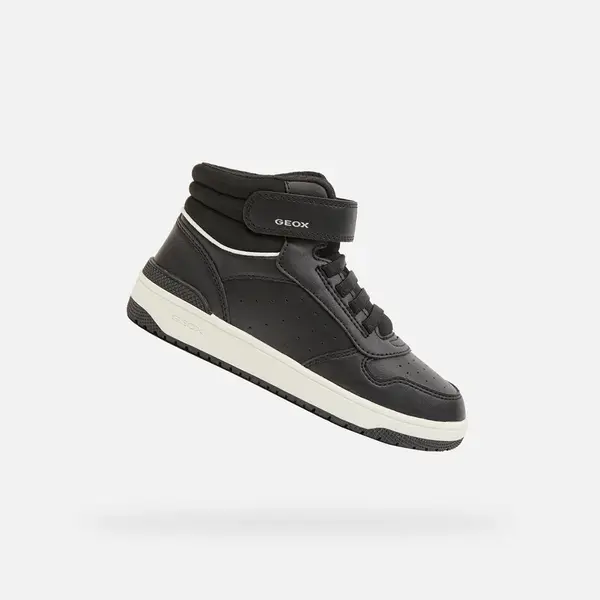 Černé chlapecké tenisky Geox Washiba - Kluci