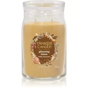 Yankee Candle Glistening Leaves vonná sviečka Signature 567 g