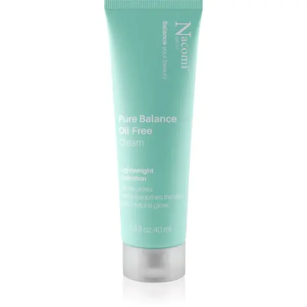 Nacomi Next Level Pure Balance nemastný hydratačný krém pre mastnú a zmiešanú pleť 40 ml