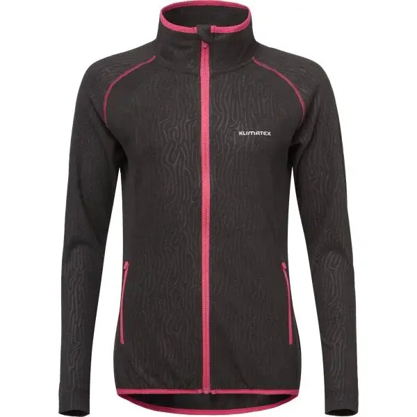 Klimatex LIBELU 1 Dámská fleecová mikina, černá, velikost