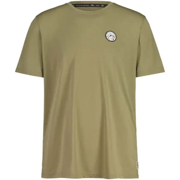 Maloja NOCKSTEINM Pánske cyklistické tričko, béžová, veľkosť