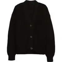 GAP V-BTTN FRONT Dievčenský sveter, čierna, veľkosť