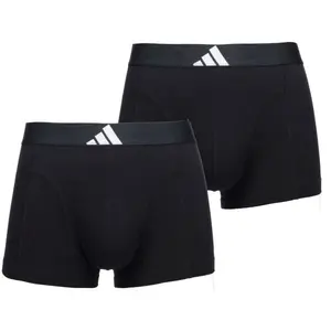 adidas TRUNK 2 PACK Pánske boxerky, čierna, veľkosť