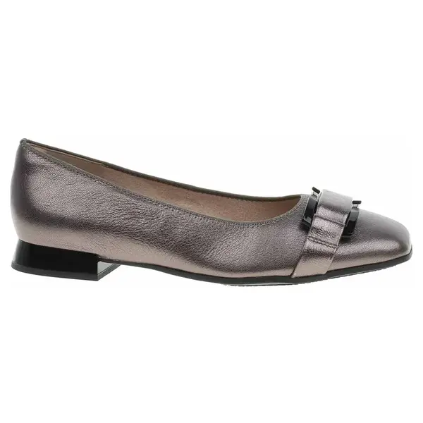 Dámské baleriny Caprice 9-22101-45 dk grey metall 40