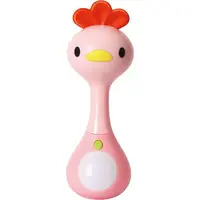 Bo Jungle B-Light & Music chrastítko Chicken 3m+ 1 ks