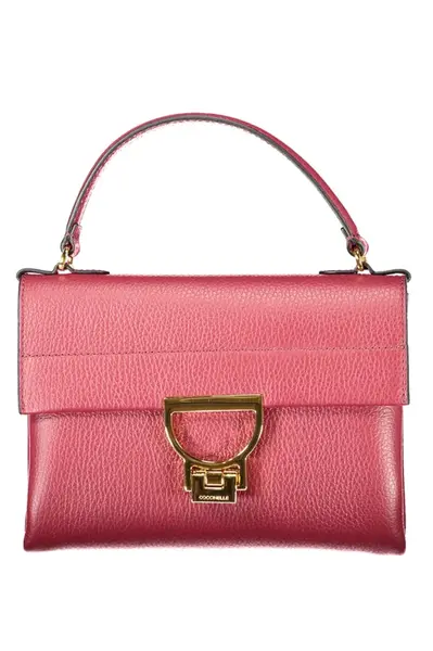 Růžová kabelka s rukojetí