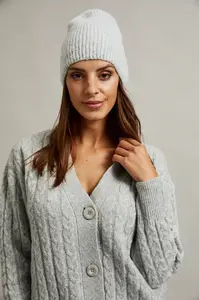 Marisse Women's Hat Z-Cz-4512 L.Grey Mel