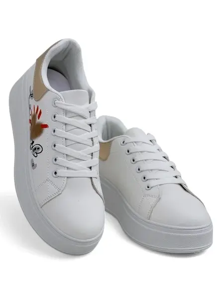 Resti Women's platform sneakers with print Alcape