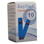 EASYTOUCH Testovacie prúžky na meranie cholesterolu 10 kusov