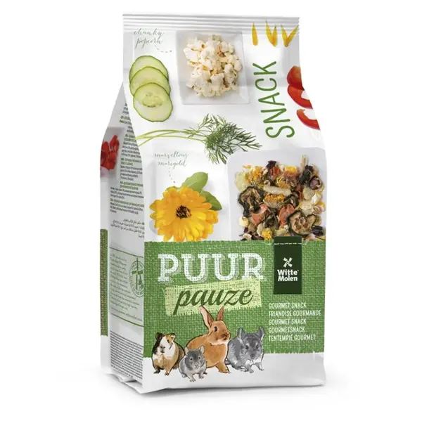 WITTE MOLEN Puur pauze snack muesli pre králiky 2,5 kg