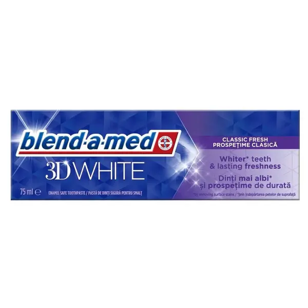 BLEND-A-MED Zubná pasta 3D White 75 ml
