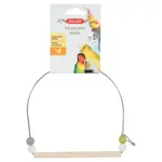 ZOLUX Hojdačka pre vtáky drevo a kov 19,5 cm