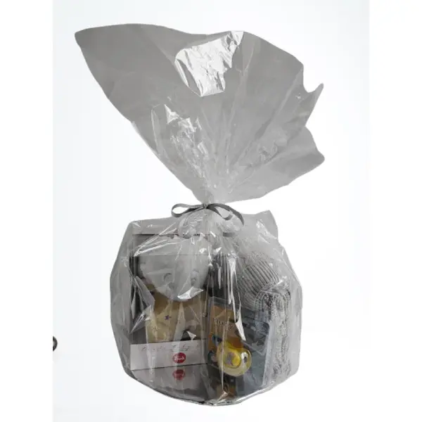 Babygift newborn set, Dojčenský set v darčekovom balení, deka, maznáčik, cumlík, oliv/žltá Babygift06