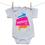 Boodyy Body s krátkym rukávom Mamkina parťáčka na nákupy 68 (3-6 mesiacov)