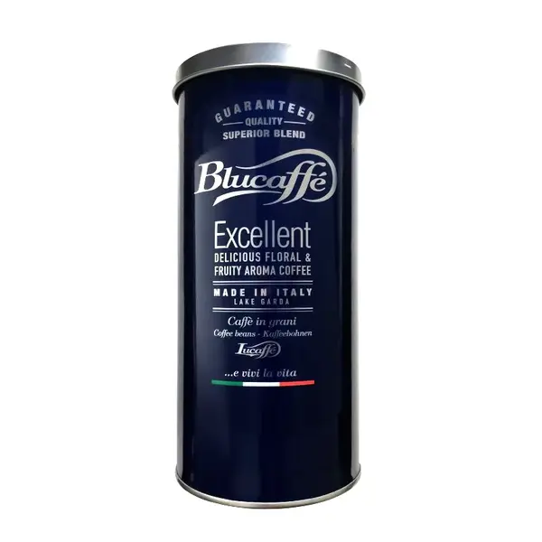káva Lucaffé BLUCAFFÉ zrnková - 500g plechovka