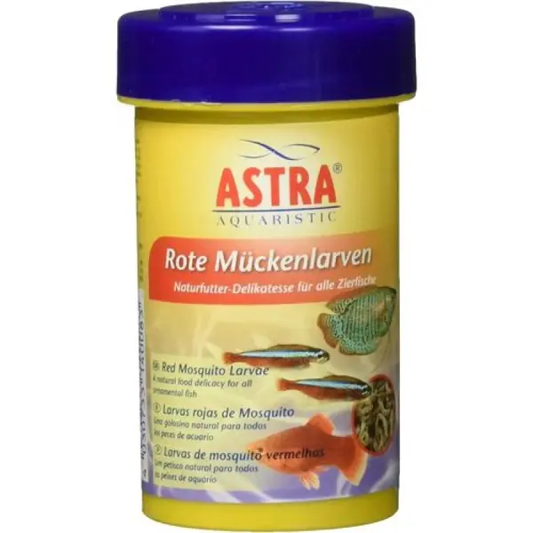 ASTRA ROTE MÜCKENLARVEN 250ml/ 21g červené lyofilizované patentky