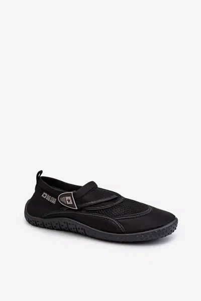 BIG STAR SHOES Pánské černé boty do vody Big Star