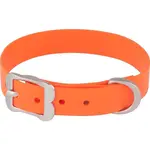 Vodeodolný oranžový obojok VIVID Red dingo, Veľkosť: XS