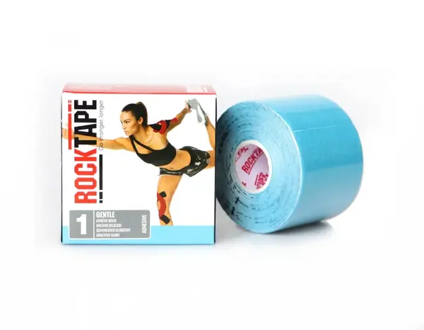 RockTape pre citlivú pokožku 5cm x 5m modrá