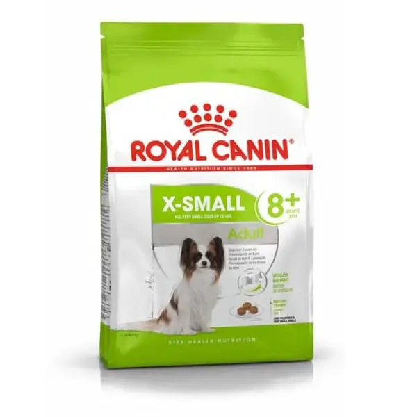 ROYAL CANIN SHN X-SMALL ADULT 8+ 1,5kg -Krmivo pre staršie psy veľmi malých plemien