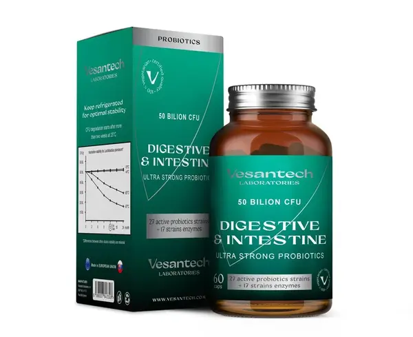 Probiotiká Vesantech Digestive 50 miliard CFU