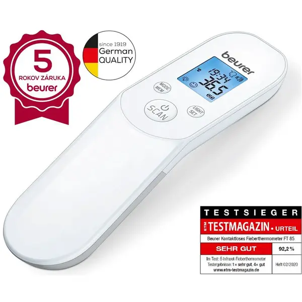 Bezkontaktný teplomer BEURER FT 85