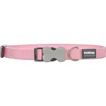 Nylonový obojok Red dingo classic svetlo ružový, Veľkosť: S