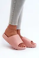 Boto Moderní sandály na platformě růžové Estella