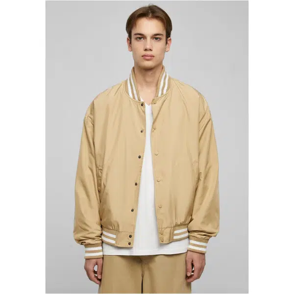 Světlá College Jacket unionbéžová
