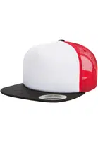 Foam Trucker s bílou přední blk/wht/red