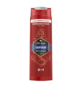 Old Spice Captain Pánský sprchový gel 3v1 400 ml