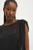 Halenka Answear.LAB dámská, černá barva, hladká